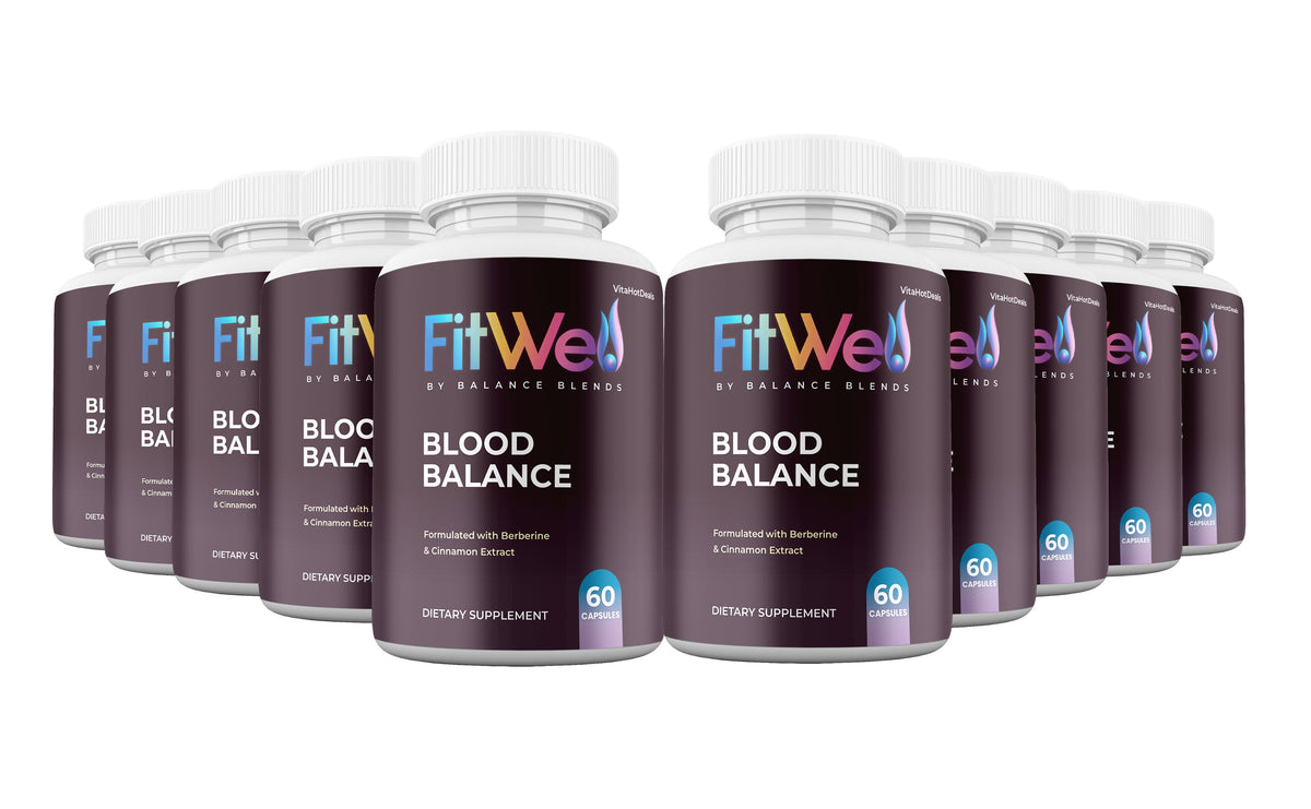 FitWell Blood Support Capsules 10 Pack daily balance support