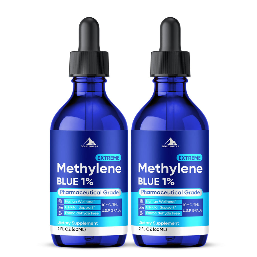 Methylene Blue 1% Drops (2 Pack) | Daily Formula