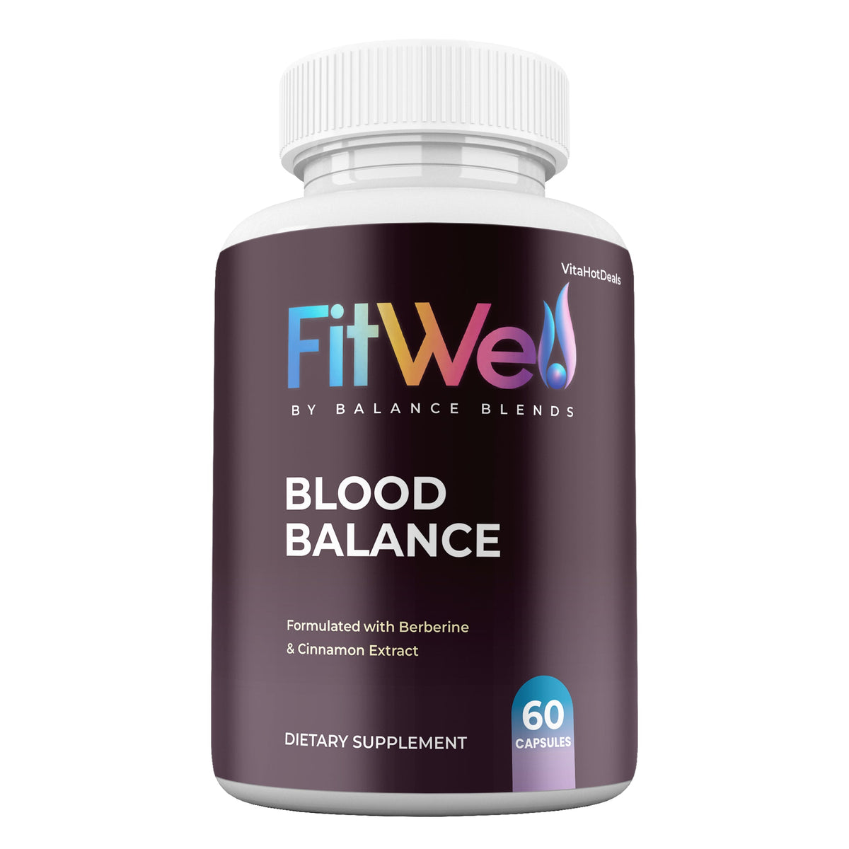 FitWell Blood Support Capsules 1 Pack daily balance support