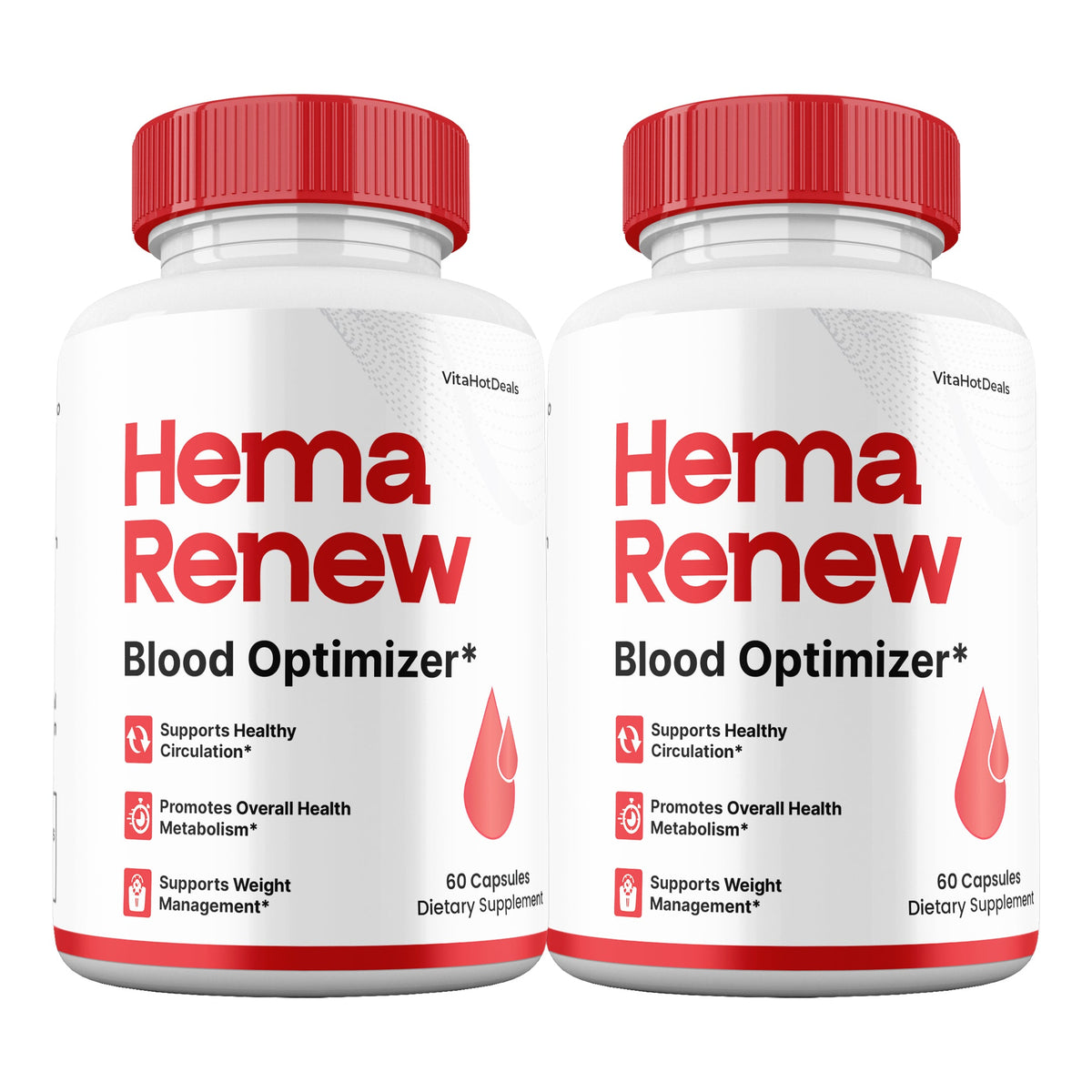 HemaRenew Capsules 2 Pack metabolic wellness support