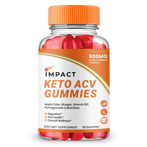 (1 Pack) Impact Keto ACV Gummies - Vita Hot Deals