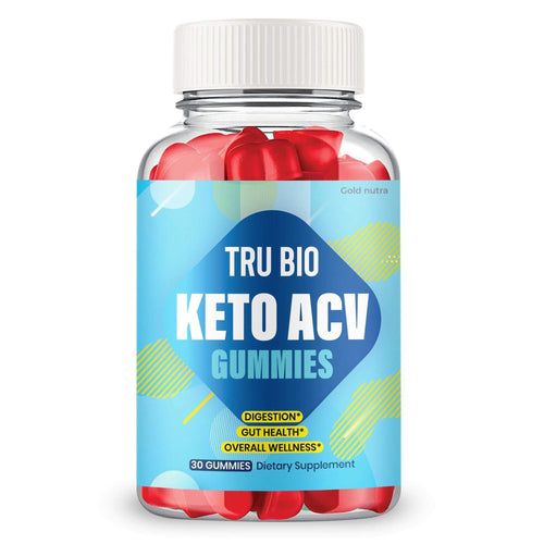 (1 pack) Tru Bio Keto Gummies - Gold Nutra