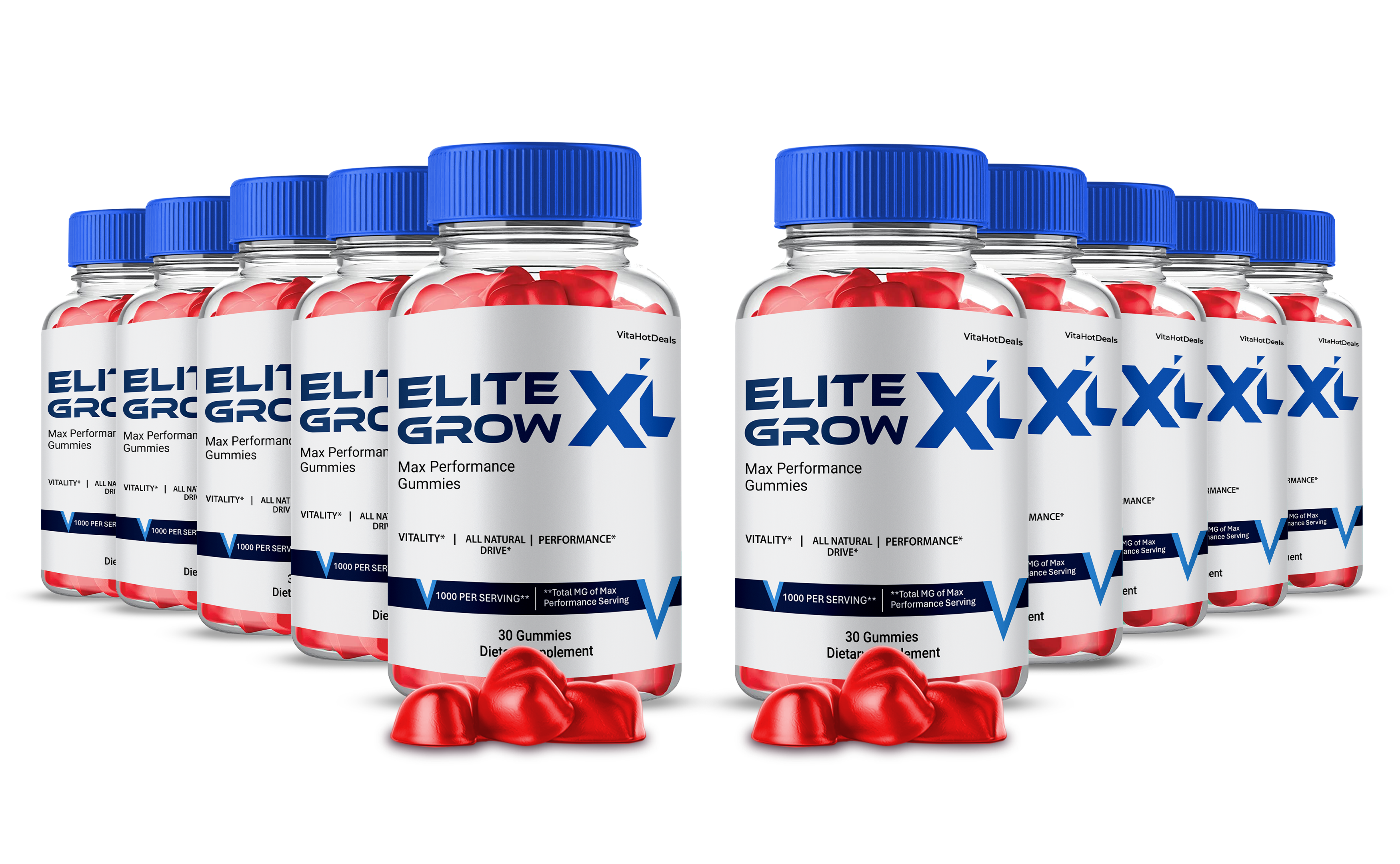 Elite Grow XL Gummies (10 Pack)