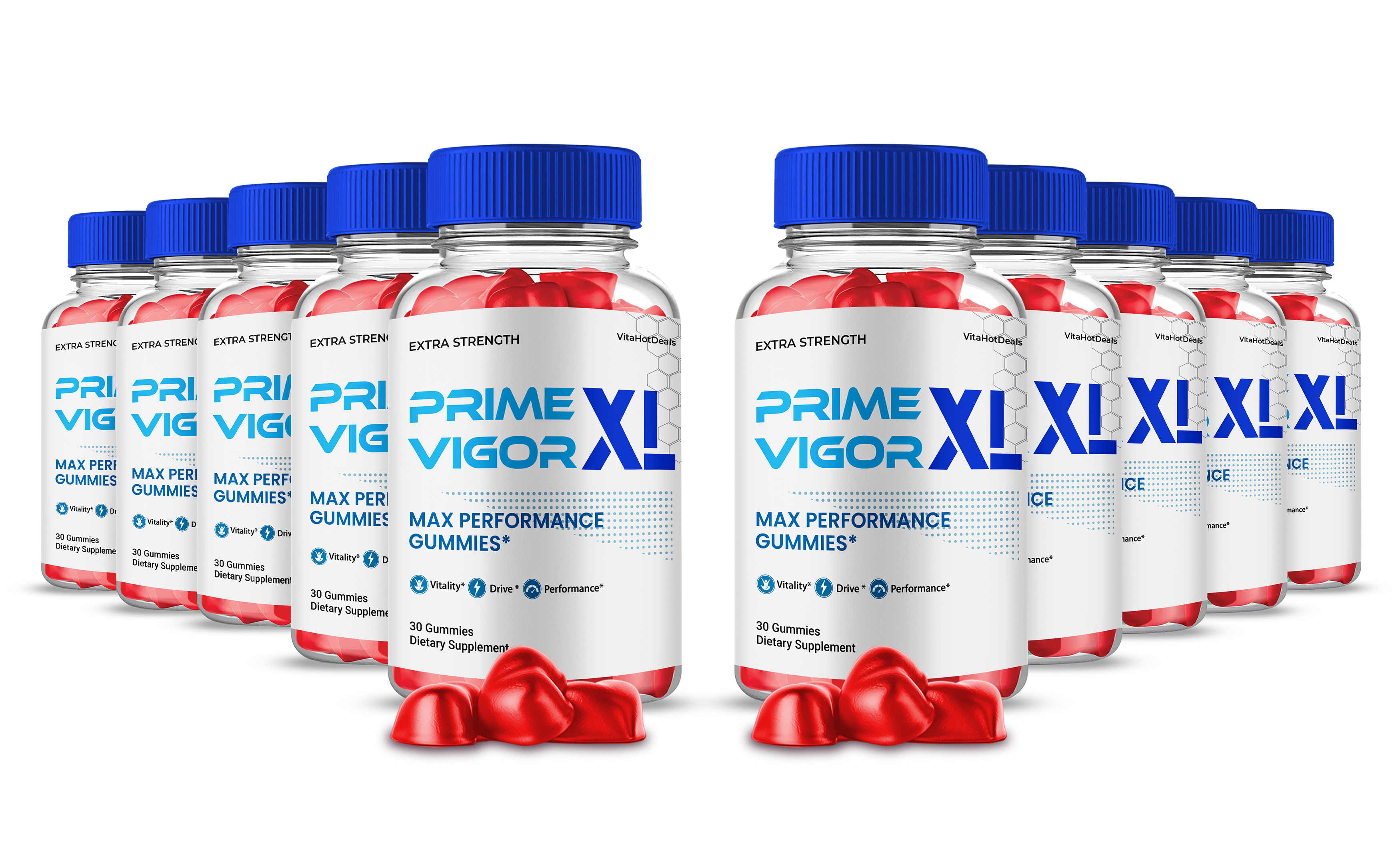 Prime Vigor XL Gummies (10 Pack)