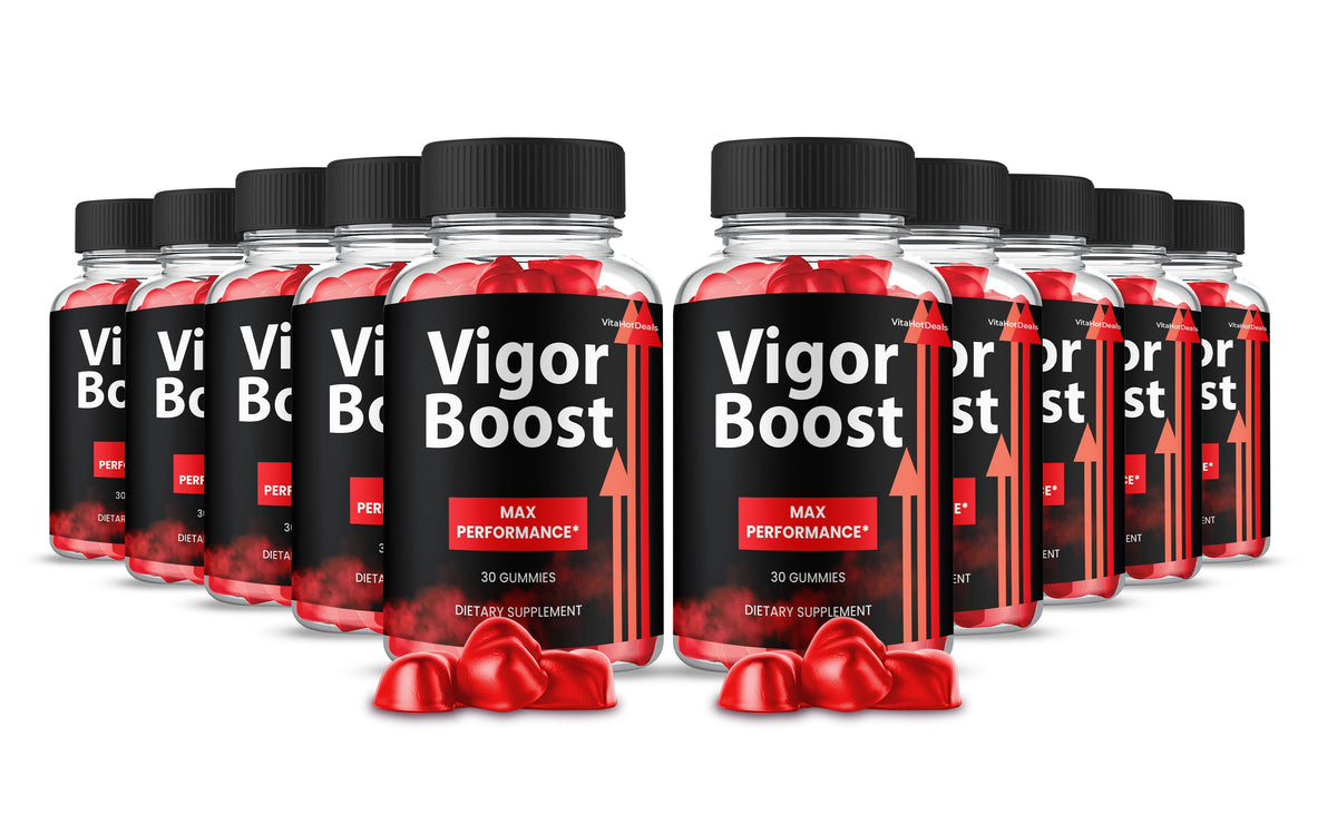 Vigor Boost Gummies (10 Pack)