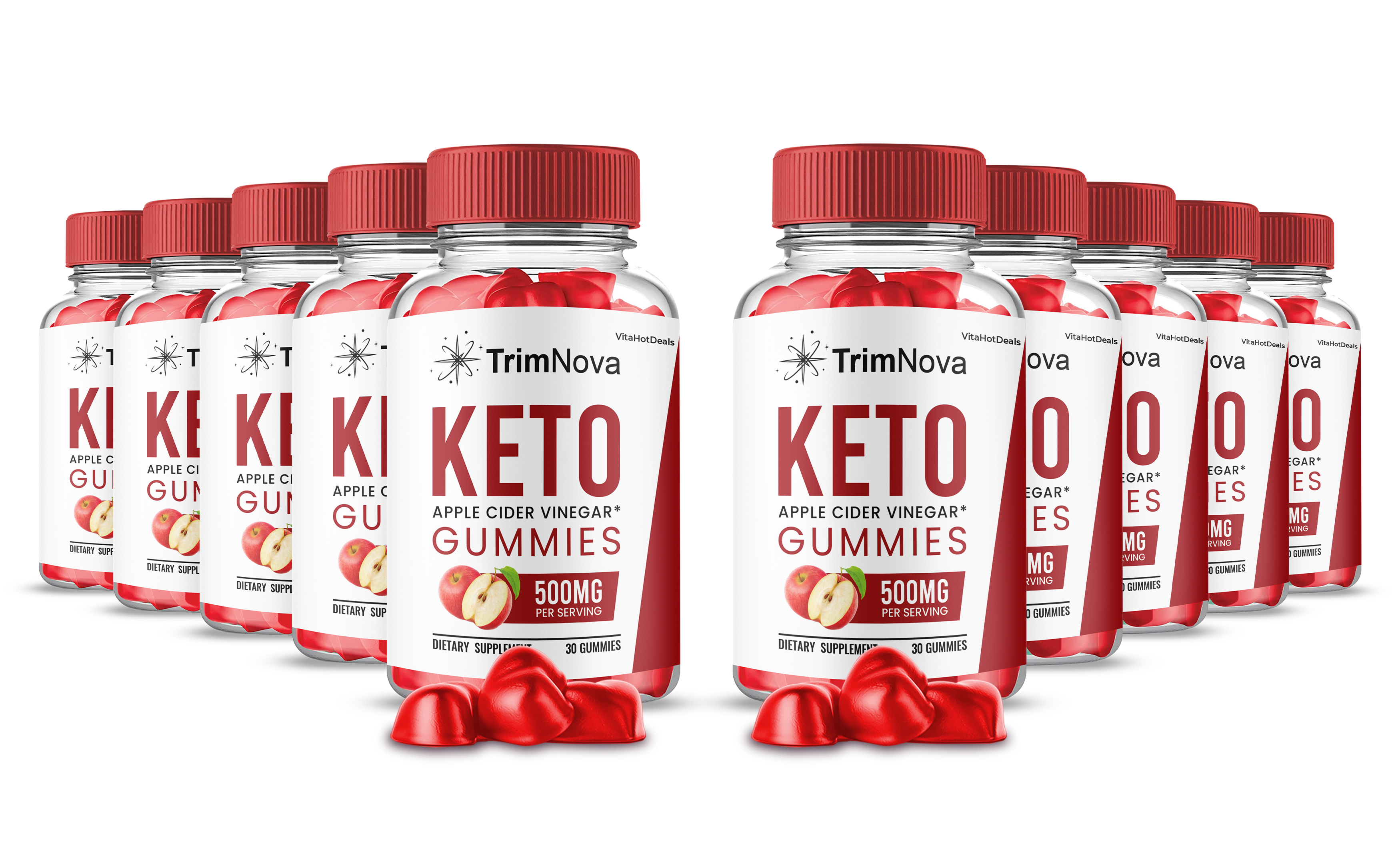 Trim Nova Keto ACV Gummies (10 Pack)