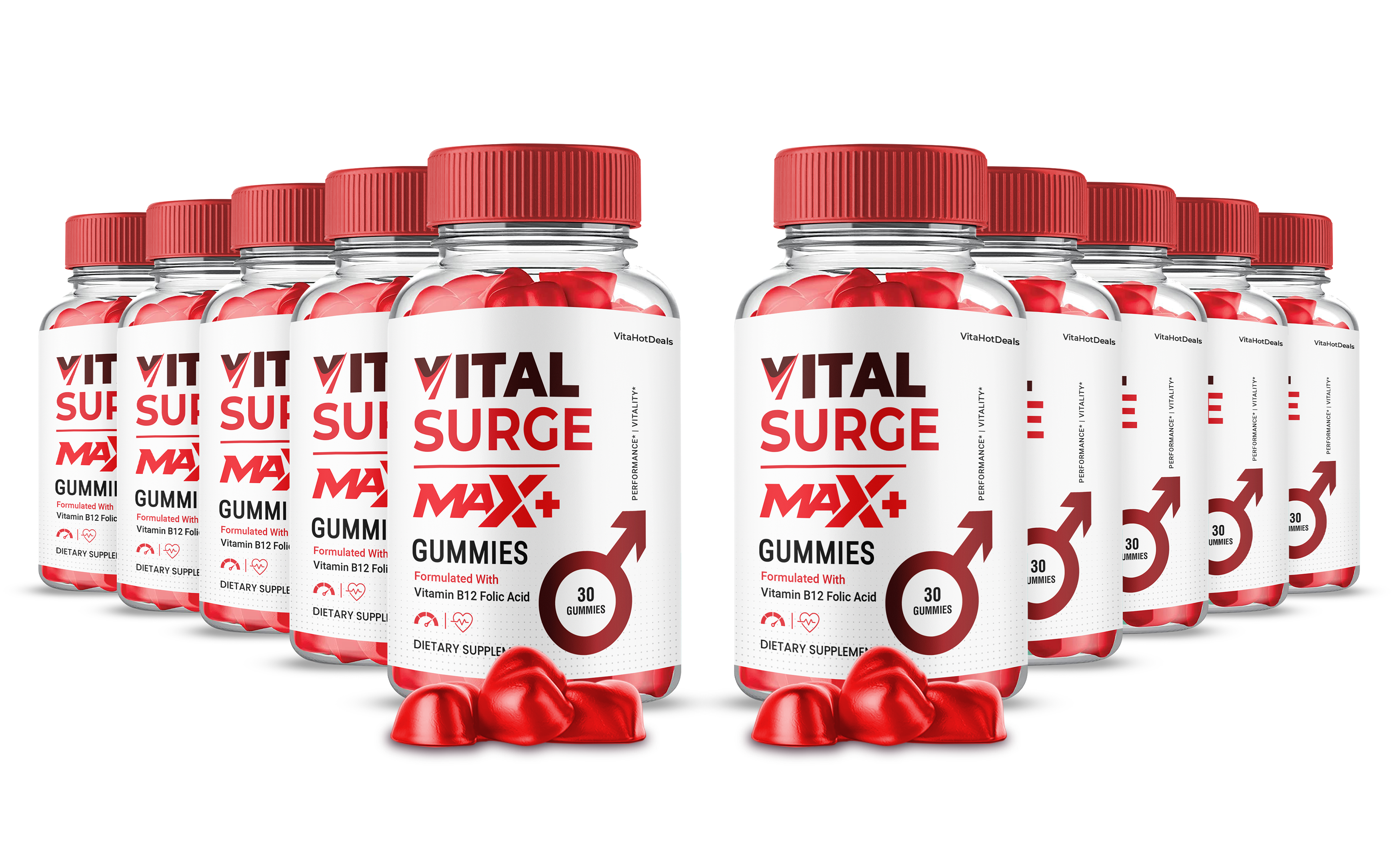 Extreme Power Vital Surge Gummies (10 Pack)