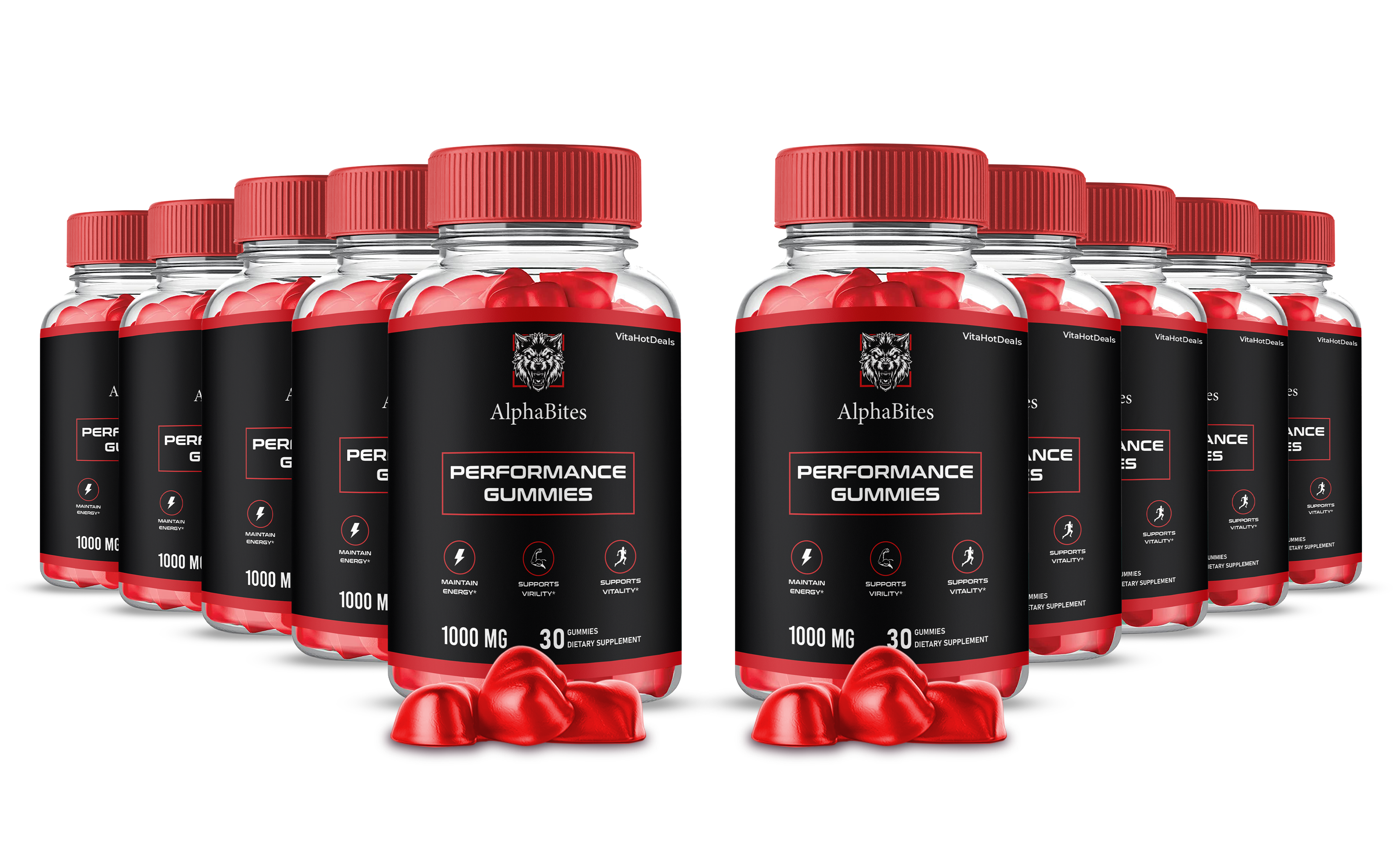AlphaBites Male Performance Gummies (10 Pack)