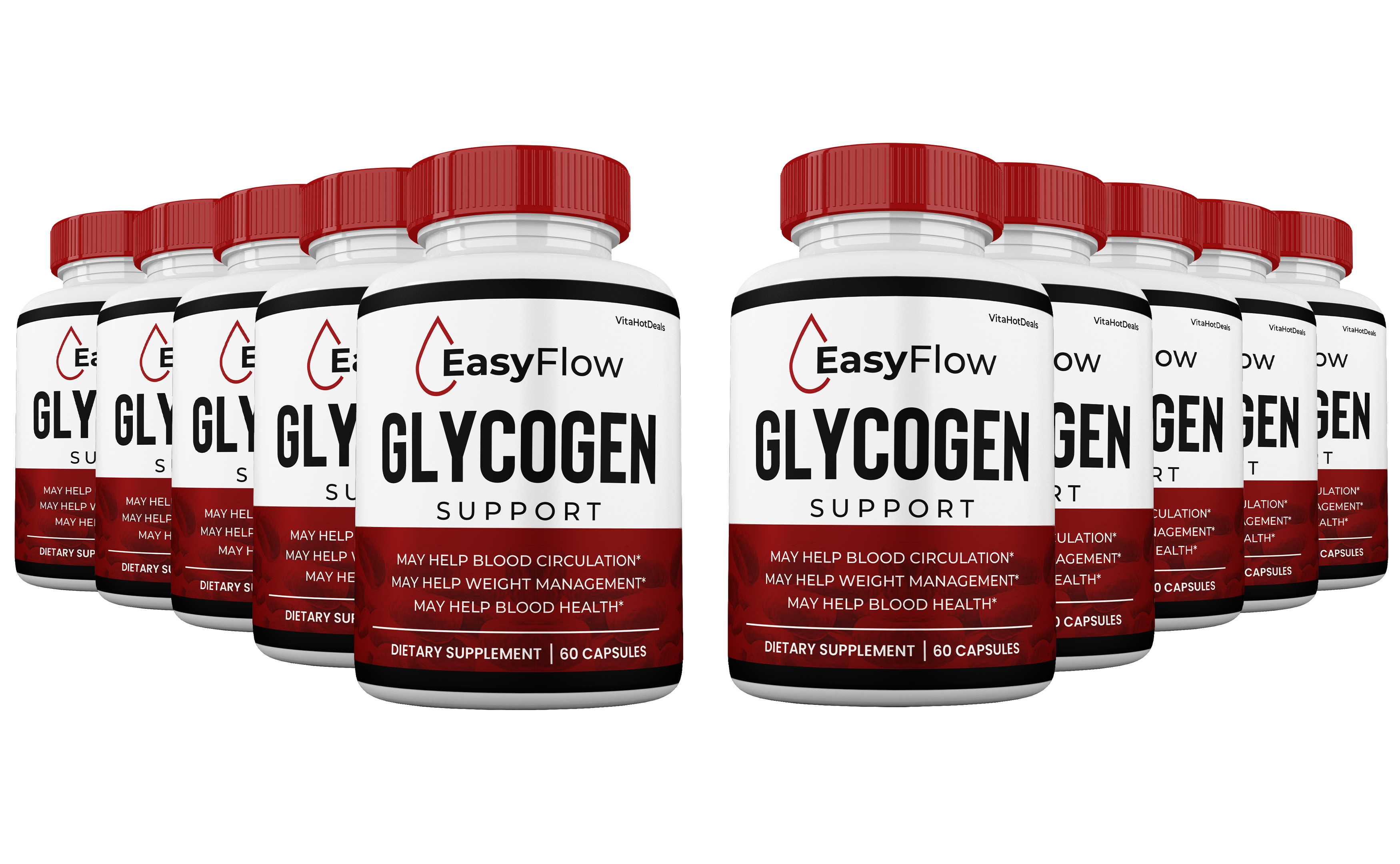 Easy Flow Glycogen Support capsules (10 Pack)