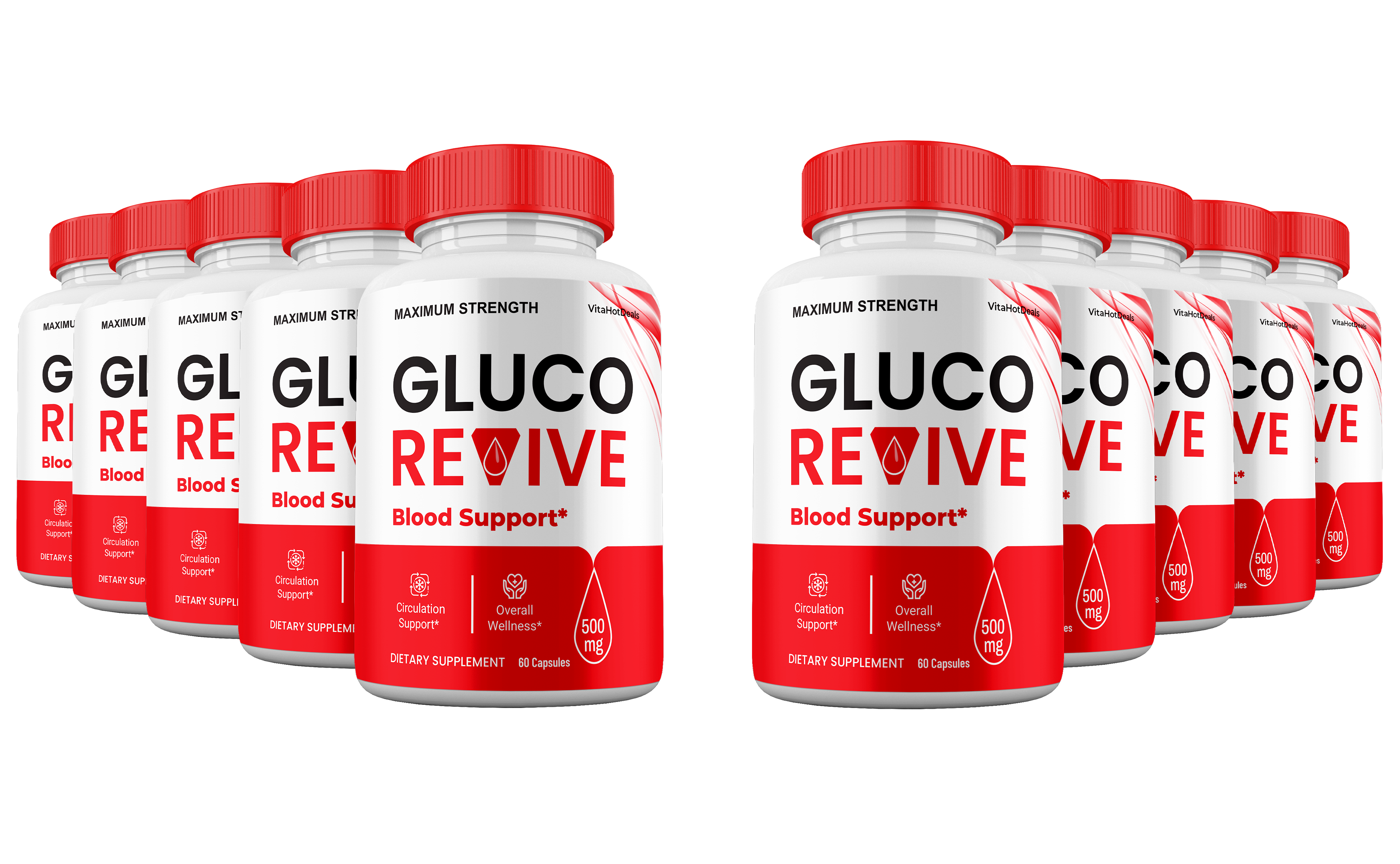 Gluco Revive Blood Support capsules (10 Pack)