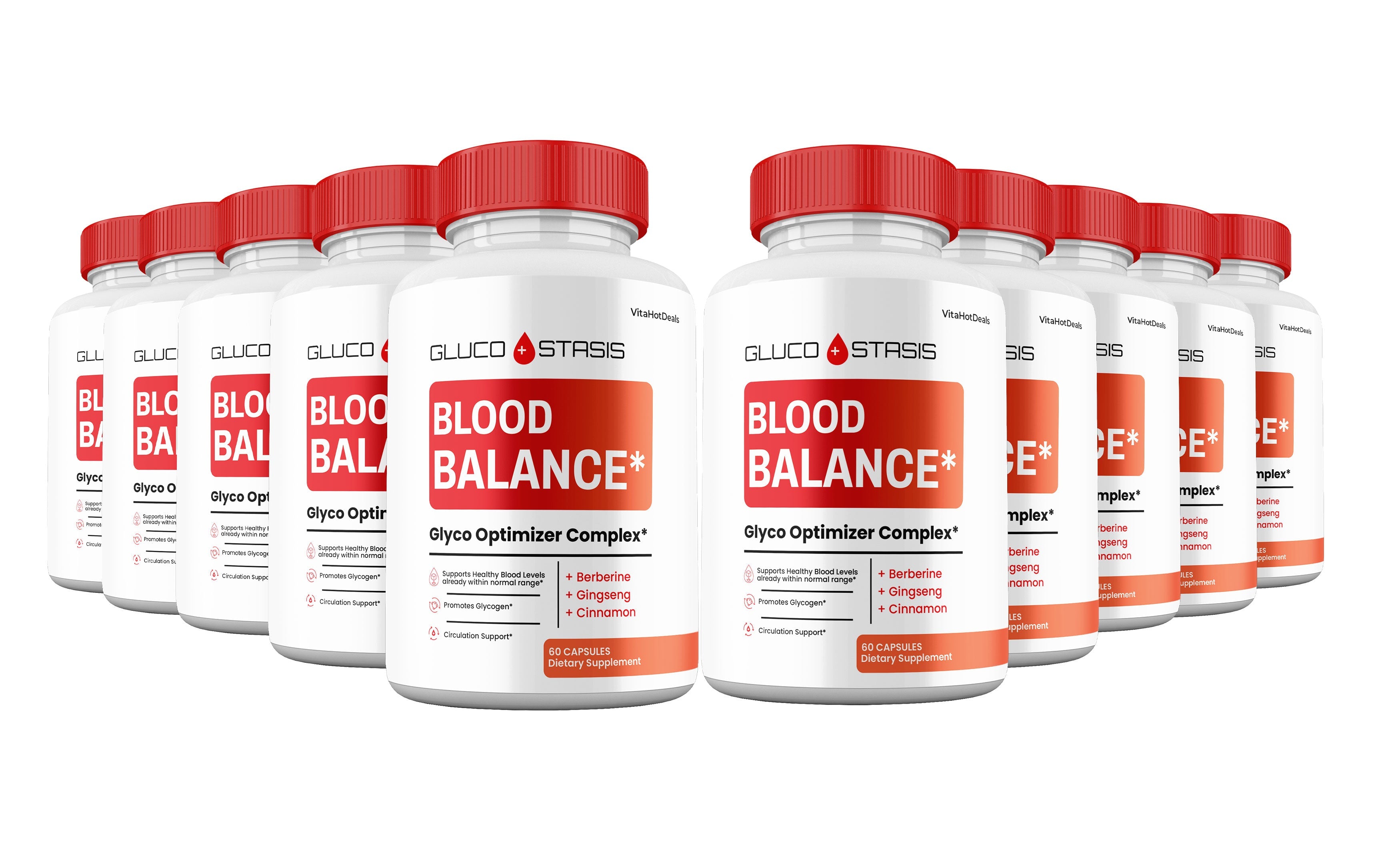Gluco Stasis Blood Balance Capsules (10 Pack)