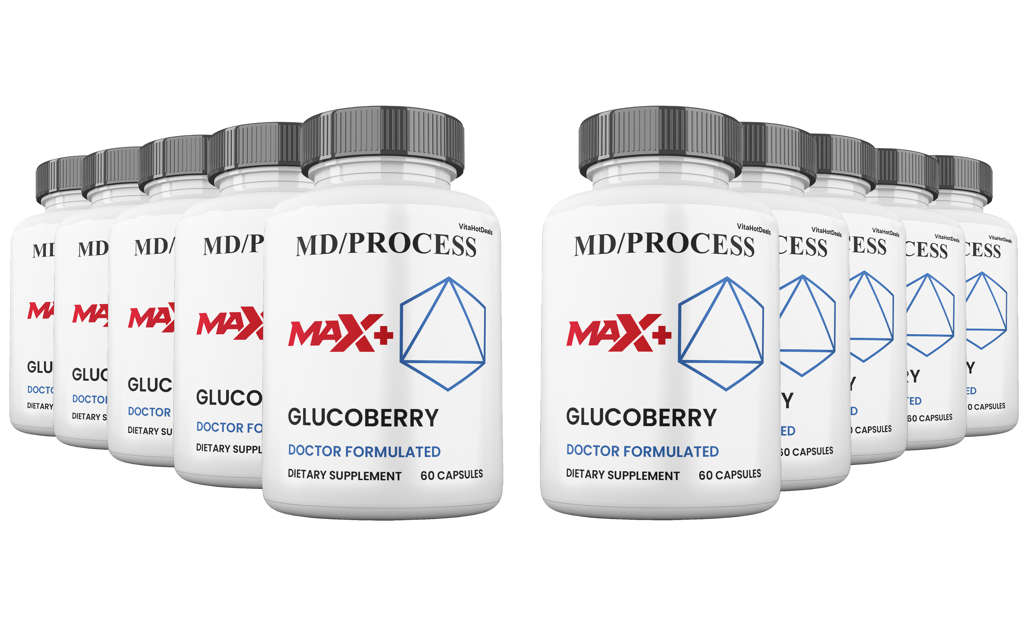 Extreme Power Glucoberry Capsules (10 Pack)