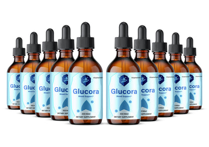 Glucora Drops (10 Pack) | Daily Formula
