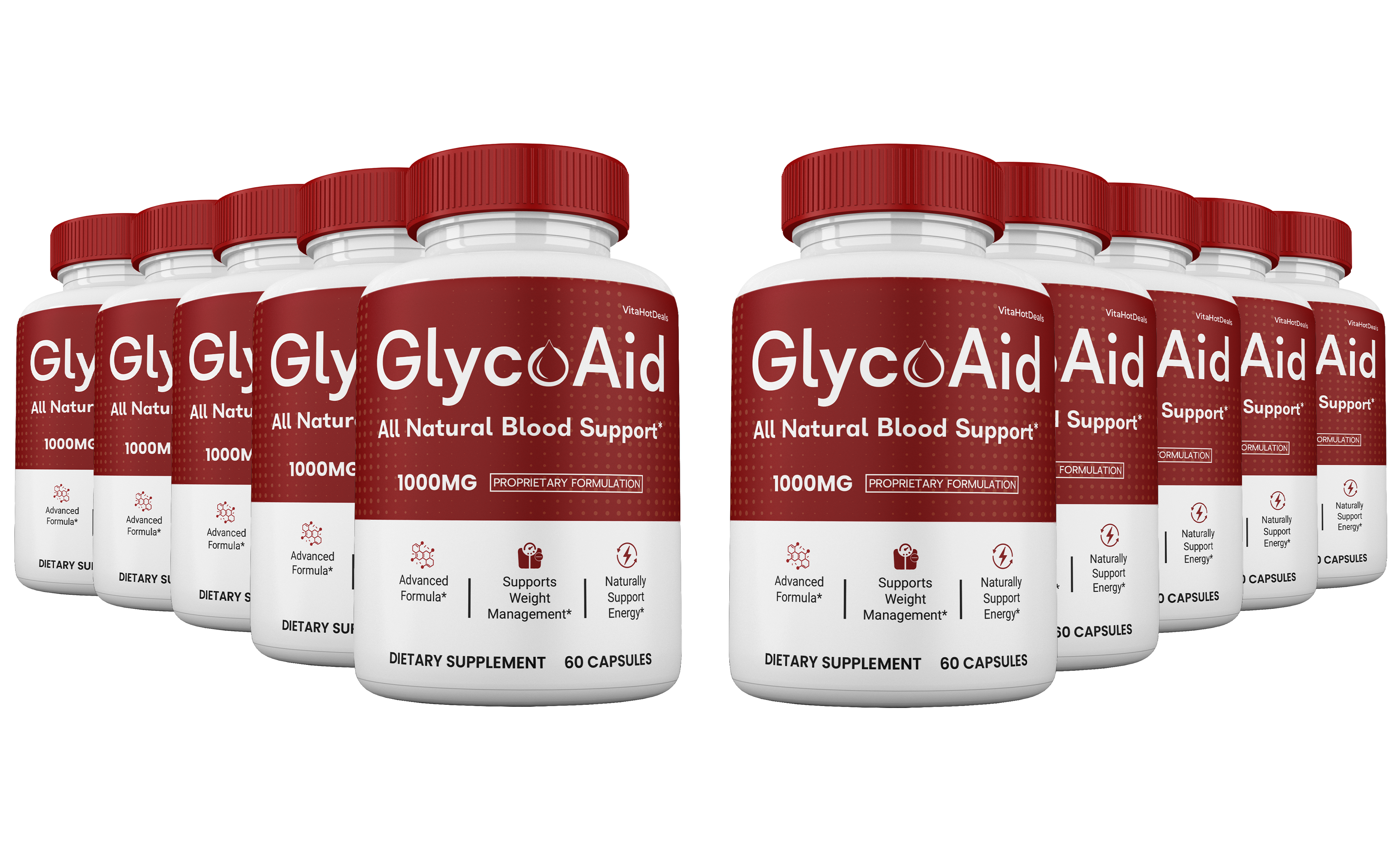 Glyco Aid Blood Support capsules (10 Pack)