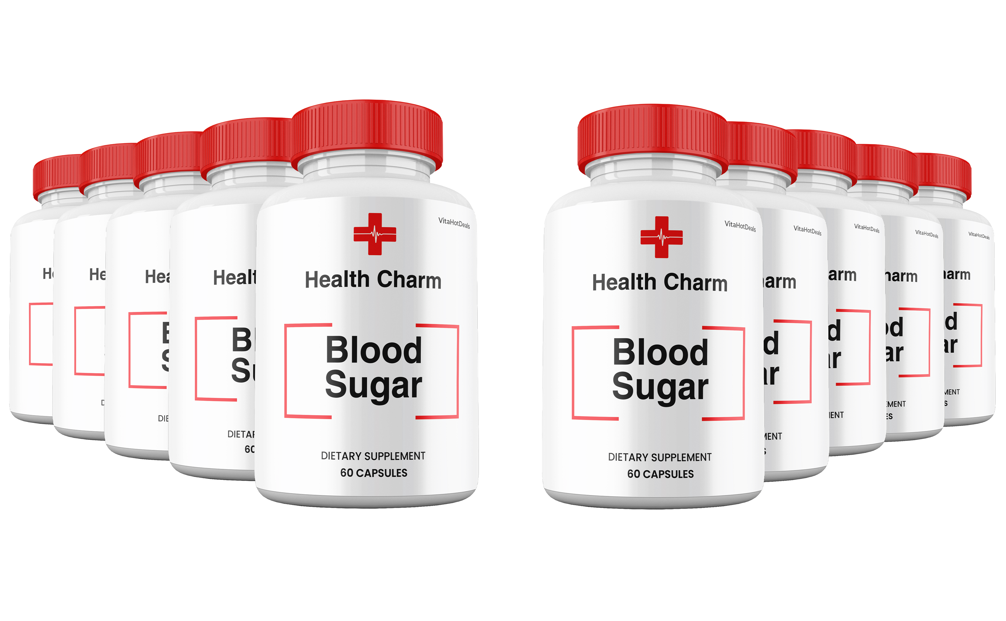 Health Charm Blood Sugar capsules (10 Pack)