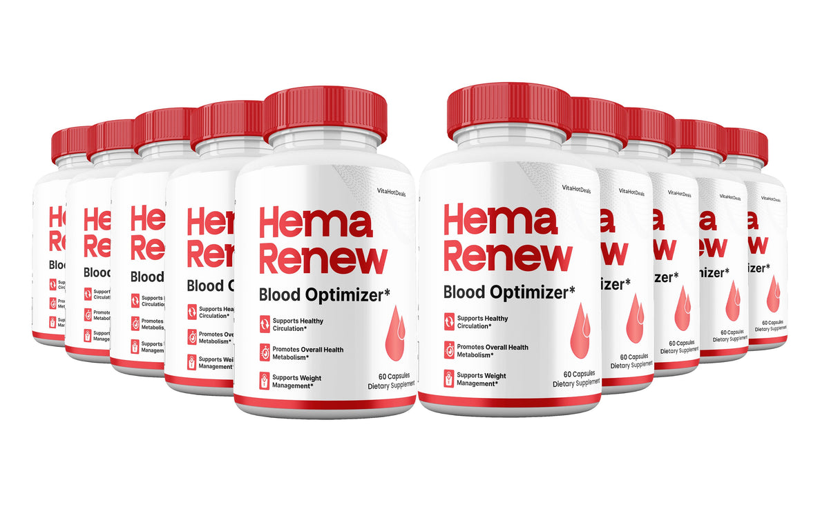 HemaRenew Capsules 10 Pack metabolic wellness support