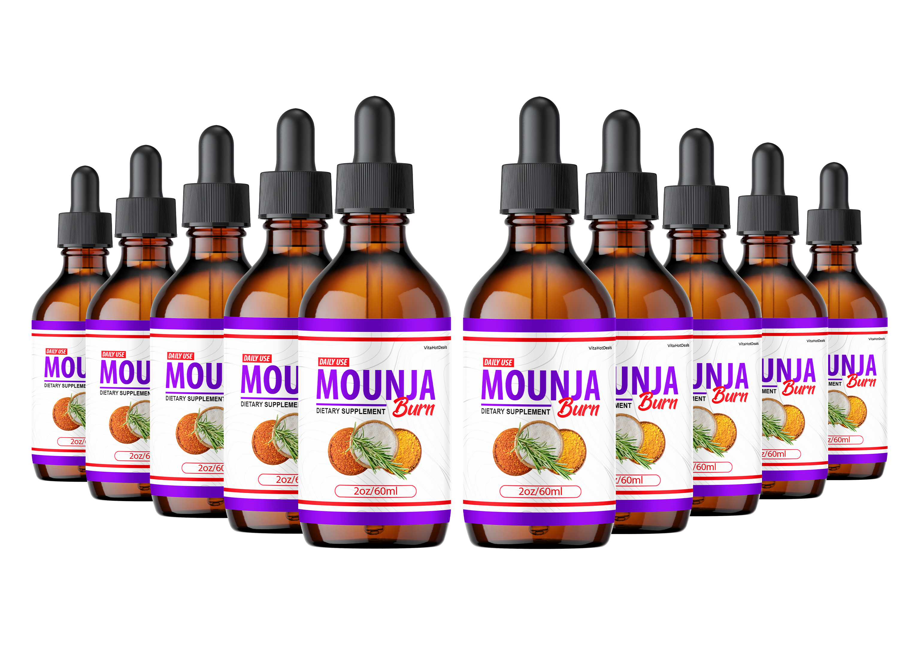 Mounja Burn Drops (10 Pack)