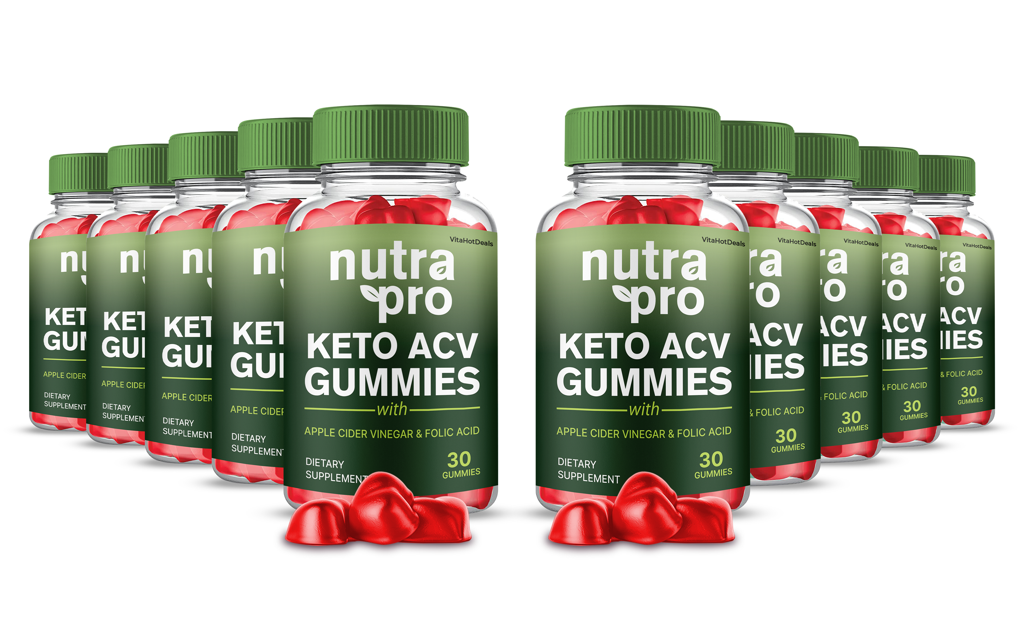 Nutra Pro Keto ACV Gummies (10 Pack)