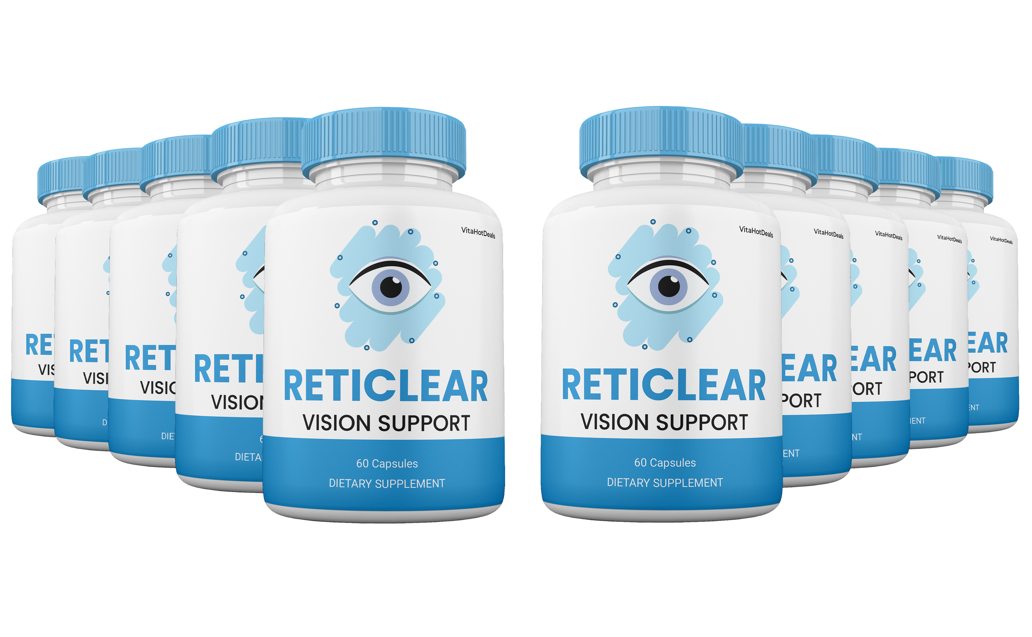 RetiClear Vision Support Capsules (10 Pack)