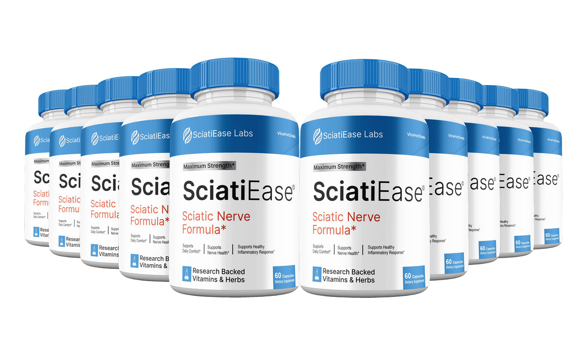 SciatiEase Capsules 10 Pack nerve comfort support