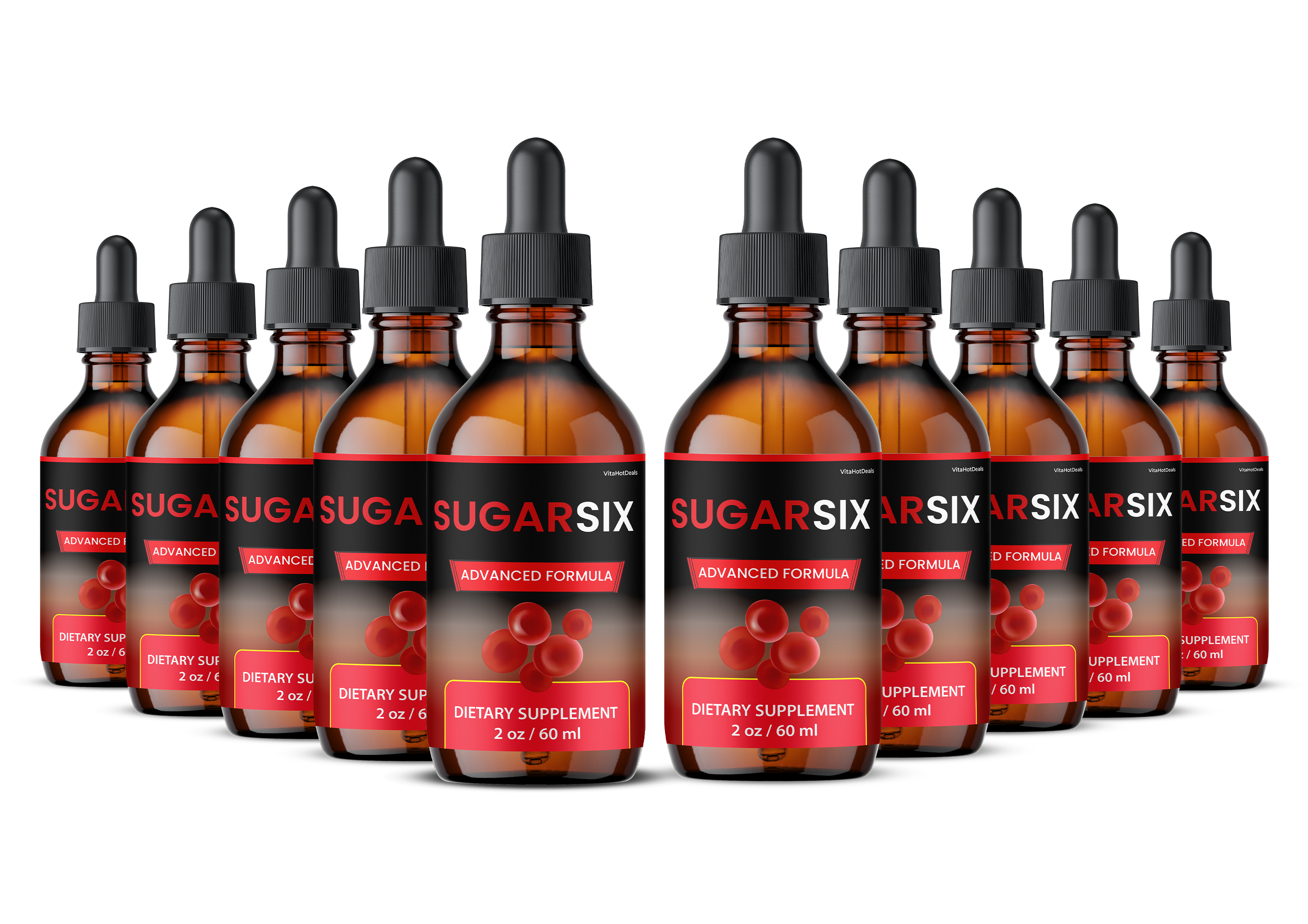 Sugar Six Drops (10 Pack)