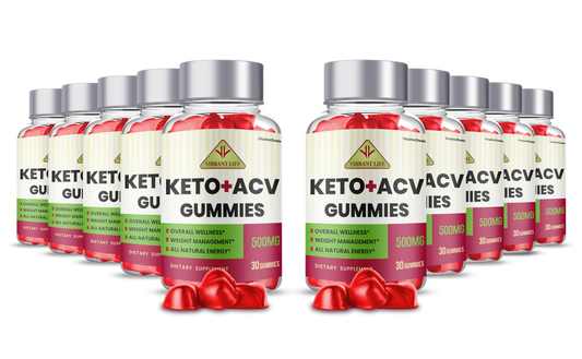 Vibrant Life Keto ACV Gummies (10 Pack)
