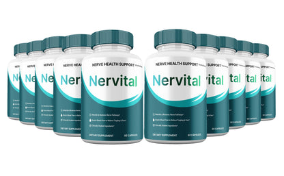 Nervital Capsules (10 Pack) | Daily Formula