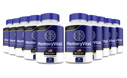 Memory Vitali Capsules (10 Pack) | Daily Formula