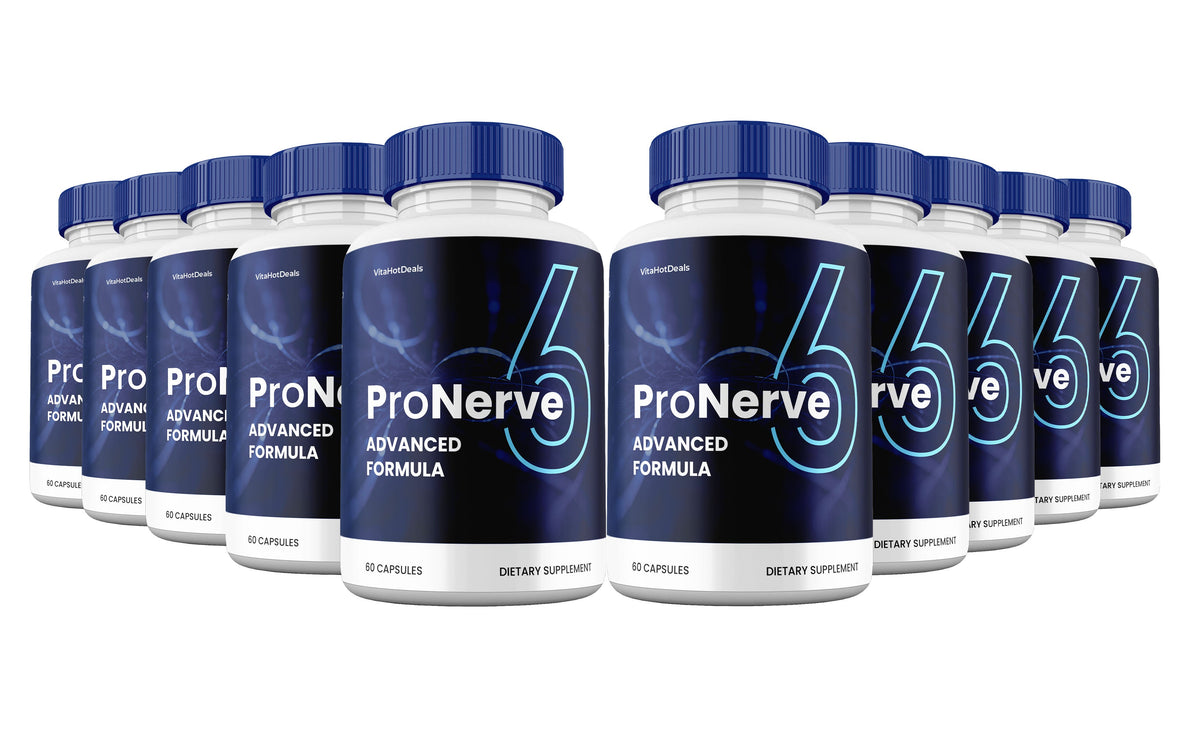 ProNerve 6 Capsules (10 Pack) | Daily Formula