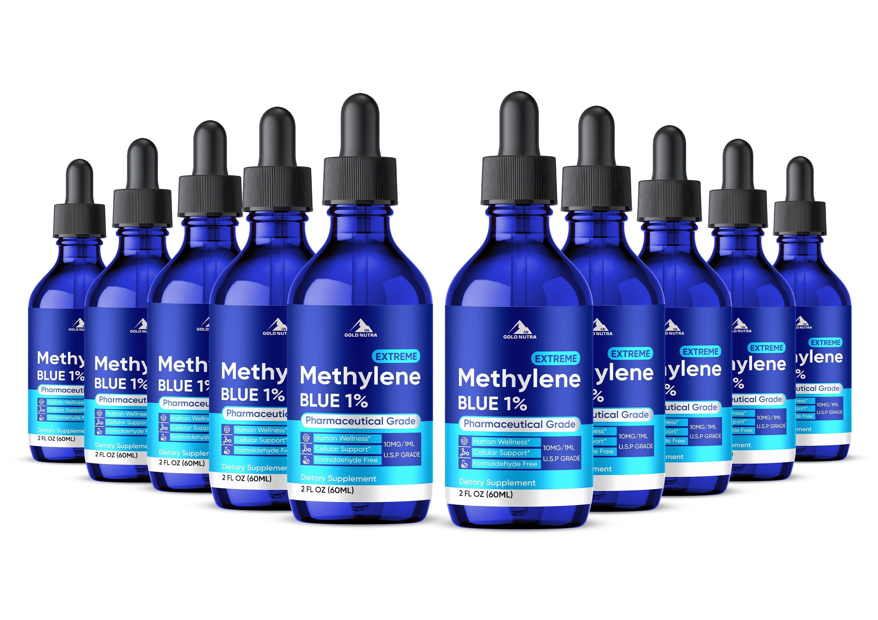 Methylene Blue 1% Drops (10 Pack)