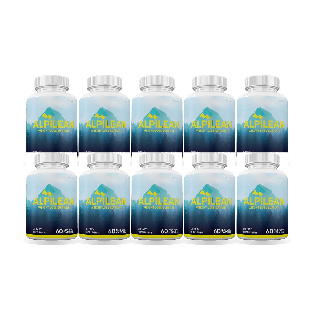 Alpilean Ice Hack Capsules 10 Pack – 10 bottles