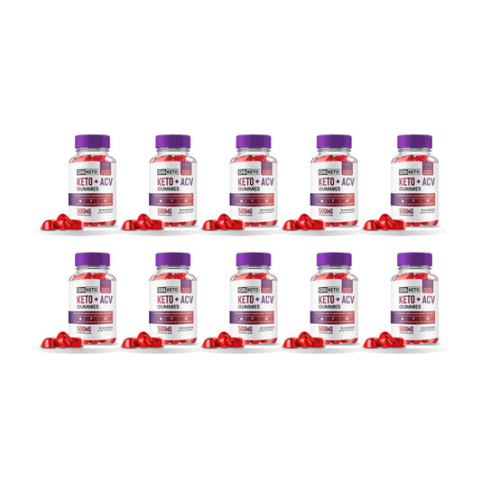 G6 Keto ACV Gummies 10 Pack – 10 bottles
