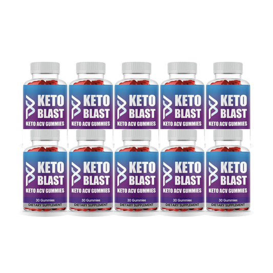Keto Blast Gummies 10 Pack – 10 bottles