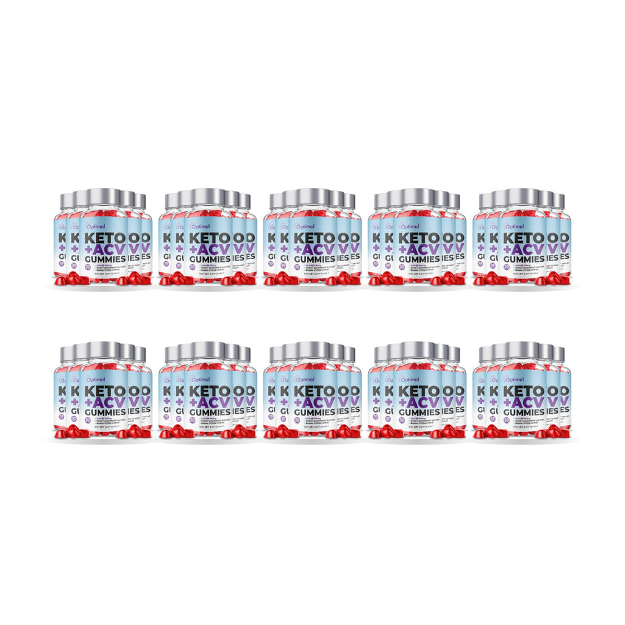 optimal Keto + Acv Gummies 10 Pack – 10 bottles