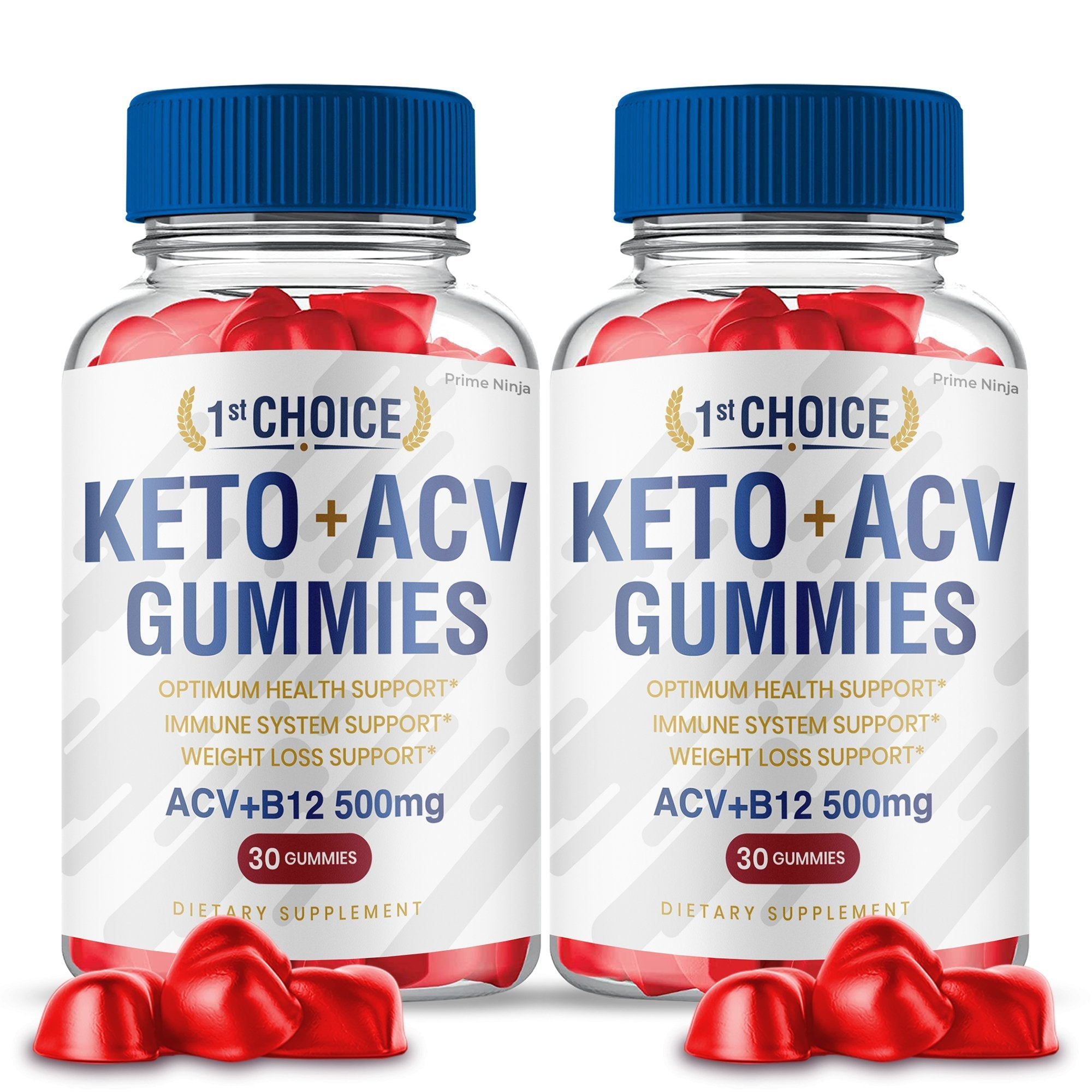 (2 Pack) 1st Choice Keto ACV Gummies - Vita Hot Deals