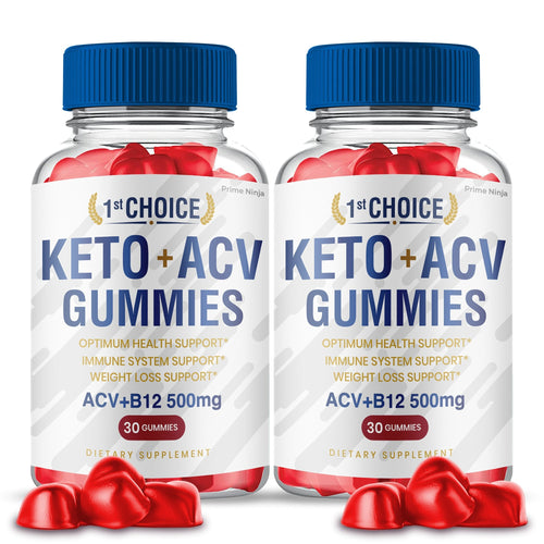 (2 Pack) 1st Choice Keto ACV Gummies - Vita Hot Deals