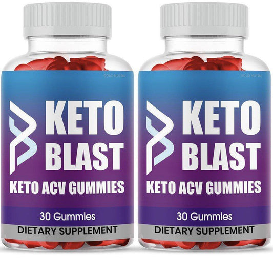 (2 Pack) Keto Blast Gummies - Gold Nutra