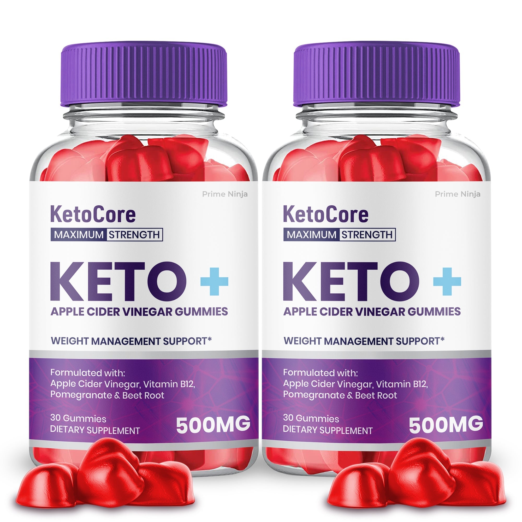 (2 Pack) Keto Core ACV Gummies - Vita Hot Deals