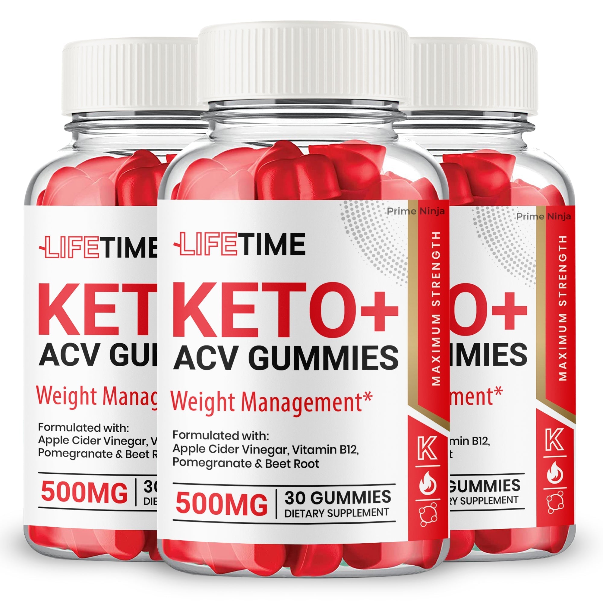 (3 pack) Lifetime Keto - Gold Nutra