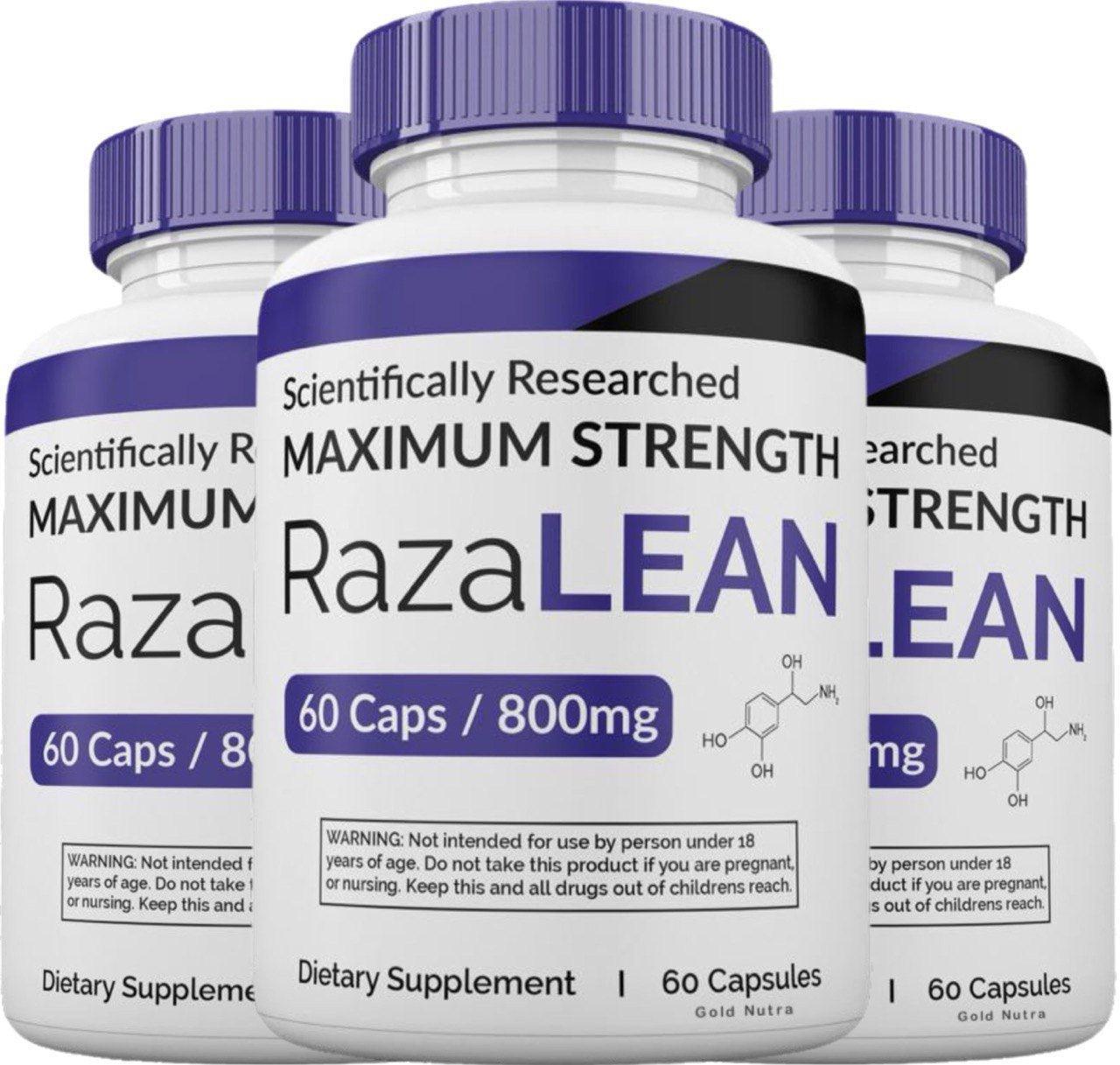 (3 Pack) Razalean - Gold Nutra