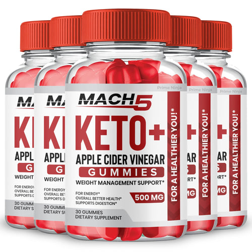 (5 Pack) Mach5 Keto Gummies - Vita Hot Deals