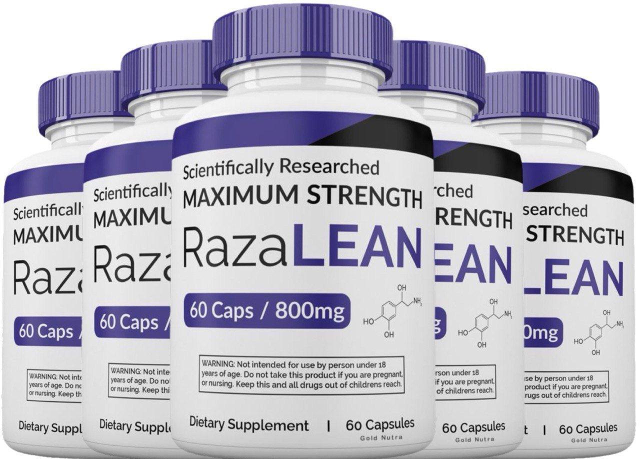 (5 Pack) Razalean - Gold Nutra