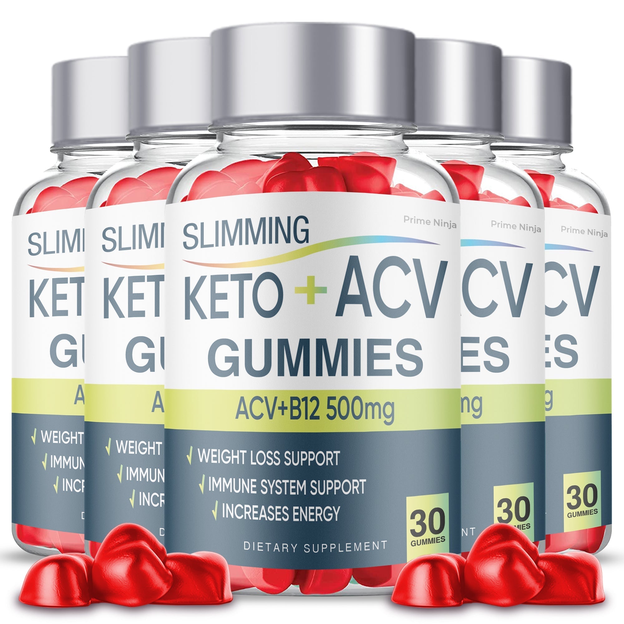 (5 Pack) Slimming Keto ACV Gummies - Vita Hot Deals