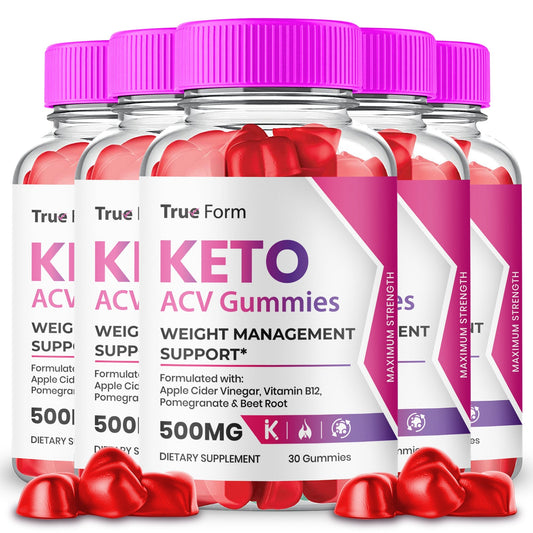 (5 Pack) True Form Keto ACV - Vita Hot Deals