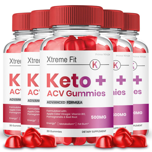 (5 Pack) Xtreme Fit Keto Gummies - Vita Hot Deals