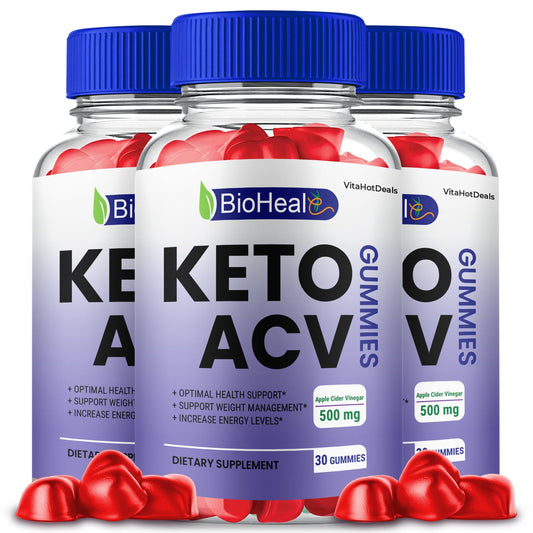 BioHeal Keto ACV Gummies (3 Pack)