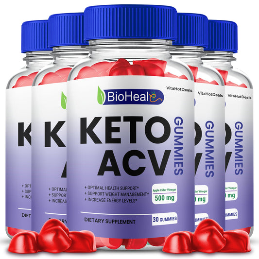 BioHeal Keto ACV Gummies (5 Pack)